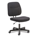  | Basyx BSXVST401 4-Oh-One Mid-Back Armless 250 lbs. Capacity 15.94 in. to 20.67 in. Seat Height Task Chair - Black image number 0