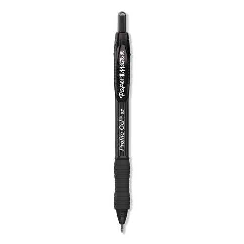 New Arrivals | Paper Mate 2095473 Profile 0.7 mm Black Ink Retractable Gel Pens (36/Pack) image number 0