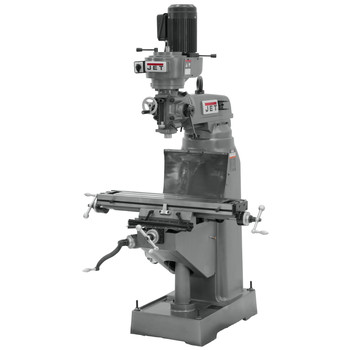 MILLING MACHINES | JET JVM-836-3 8 in. x 36 in. 1-1/2 HP 3-Phase Vertical Milling Machine