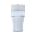 Bidets | TOTO MW6463046CEMFGA#01 WASHLETplus Aquia IV 1-Piece Elongated Dual Flush 1.28 & 0.8 GPF Toilet with Auto Flush S500e Bidet Seat (Cotton White) image number 5