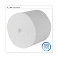 Cleaning & Janitorial Supplies | Scott 07001 Essential Extra Soft Coreless Standard Roll 2-Ply Bath Tissue - White (36 Rolls/Carton, 800 Sheets/Roll) image number 3