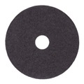 Cleaning and Janitorial Accessories | Boardwalk BWK4014BLA 14 in. Stripping Floor Pads - Black (5-Piece/Carton) image number 1