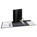 Avery 07901 11 in. x 8.5 in. DuraHinge 3 Ring 5 in. Capacity Durable Non-View Binder with EZD Rings - Black image number 1