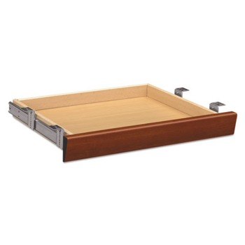 HON H1522.COGN 22 in. x 15.38 in. x 2.5 in. Laminate Angled Center Drawer - Cognac