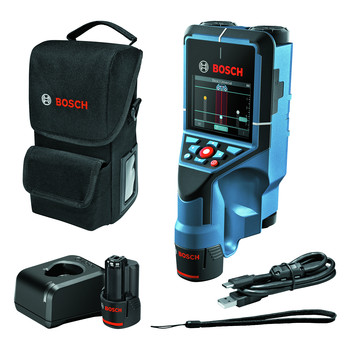SCAN TOOLS AND READERS | Bosch D-TECT200C 12V Max Cordless Wall/ Floor Scanner Kit (2 Ah)