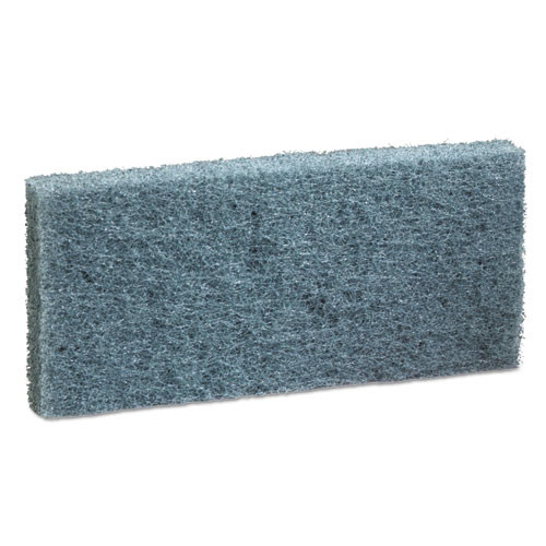 Sponges & Scrubbers | 3M 8242 Doodlebug 10 in. x 4.63 in. Scrub Pads - Blue (20/Carton) image number 0