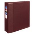  | Avery 79364 Heavy Duty 11 in. x 8.5 in. Durahinge 3 Ring 4 in. Capacity Non-View Binder with One Touch EZD Rings - Maroon image number 0