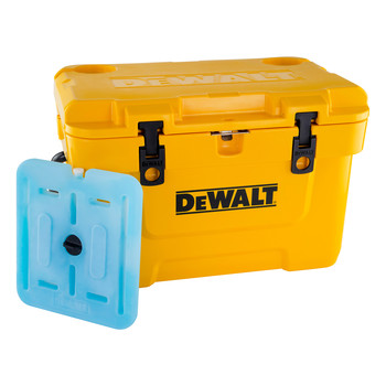 COOLERS AND TUMBLERS | Dewalt DXC2501 25 Quart Roto-Molded Lunchbox Cooler with Bonus 10 Quart Ice Pack