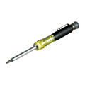 Klein Tools 32613 Precision HVAC 3-in-1 Pocket Multi-Bit Screwdriver with Phillips, Slotted and Schrader Bits image number 5