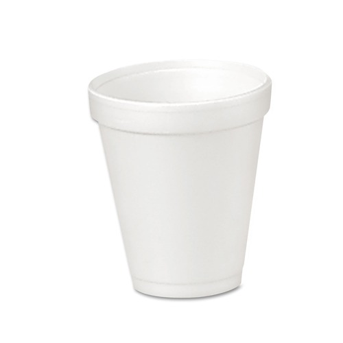 New Arrivals | Dart 4J4 Foam Drink Cups, 4 oz. (40 Bags/Carton, 25/Bag) image number 0