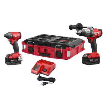 Milwaukee 2897-22PO M18 FUEL 2-Pc Combo Kit with FREE PACKOUT Case Milwaukee 2897-22PO M18 FUEL 2-Pc Combo Kit with FREE PACKOUT Case