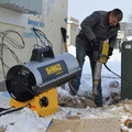 Construction Heaters | Dewalt DXH150FAV 110,000 - 150,000 BTU Forced Air Propane Heater image number 1