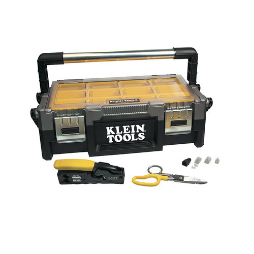 Electronics | Klein Tools VDV026-831 73-Piece VDV ProTech Data Kit image number 0