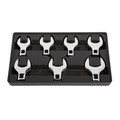 Crowfoot Wrenches | Sunex 9720 7-Piece 1/2 in. Drive SAE Jumbo Straight Crowfoot Wrench Set image number 3