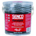 Collated Screws | SENCO 08D300W 8-Gauge 3 in. #2 Square Exterior WX3 Collated Screw (800-Pack) image number 1