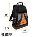 Klein Tools 55421BP-14 Tradesman Pro 14 in. Tool Bag Backpack - Black image number 6