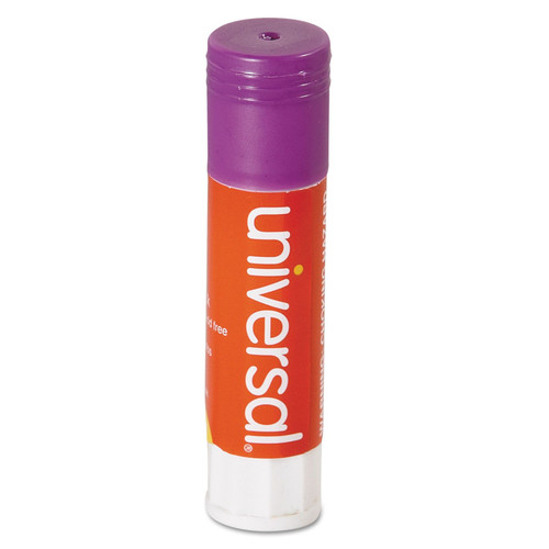 New Arrivals | Universal UNV74748VP 0.28 oz. Glue Stick Value Pack - Purple, Clear Dry (30-Piece/Pack) image number 0