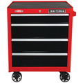 Craftsman CMST22659RB 2000 Series 26 in. 4-Drawer Tool Cabinet - Black/Red image number 0