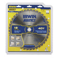 Miter Saw Blades | Irwin 14080 Marathon 10 in. 40 Tooth Miter Table Saw Blade image number 2