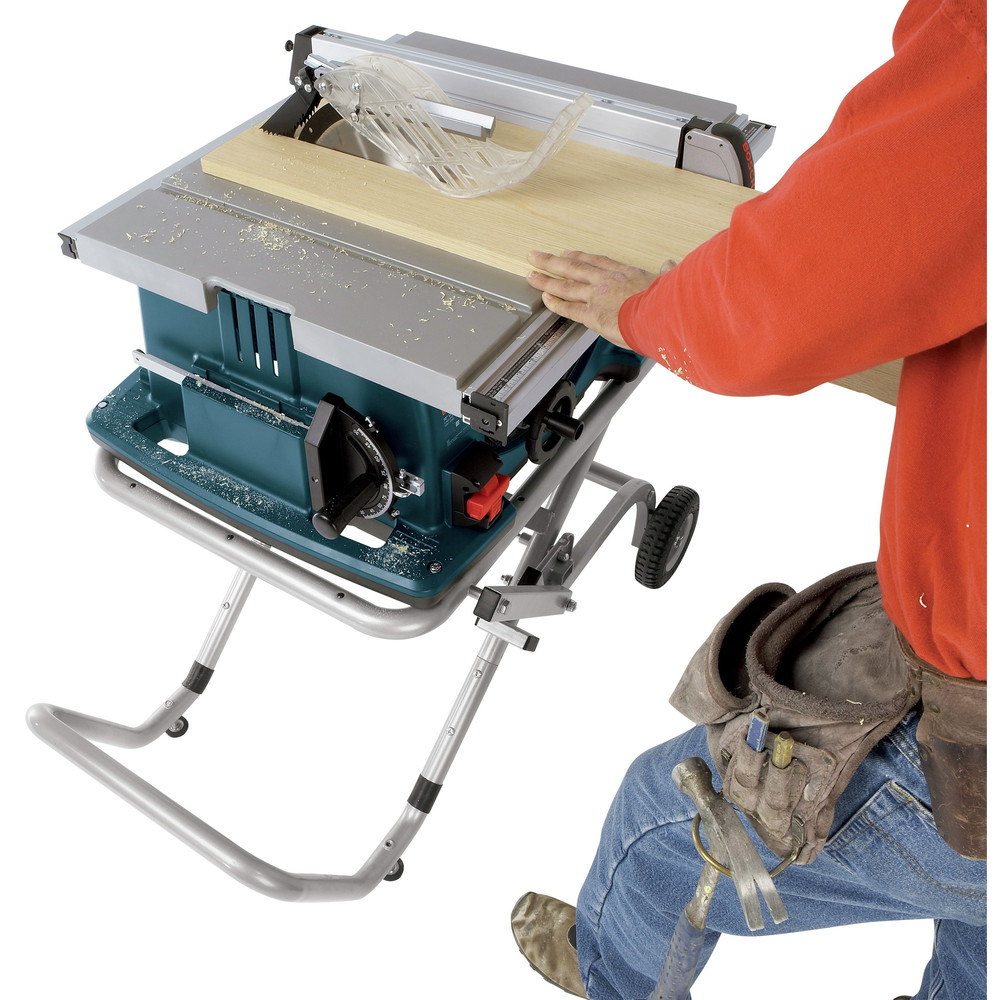 Bosch 410010 10 In. Worksite Table Saw with GravityRise Wheeled Stand