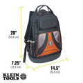 Klein Tools 55421BP-14 Tradesman Pro 14 in. Tool Bag Backpack - Black image number 4
