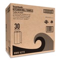 Paper Towels and Napkins | Boardwalk WPBWK6272 11 in. x 9 in. 2-Ply Kitchen Roll Towel - White (85 Sheets/Roll, 30 Rolls/Carton) image number 2