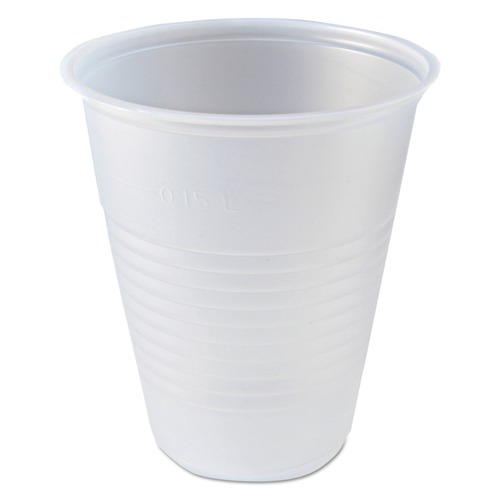 Just Launched | Fabri-Kal 9508022 Rk Ribbed Cold Drink Cups, 7 Oz, Clear (2500/Carton) image number 0