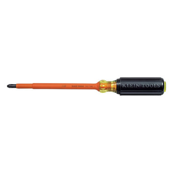 Klein Tools 6337INS #3 Phillips Tip 7 in. Round Shank Insulated Screwdriver