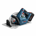 Bosch GKS18V-25GCB14 PROFACTOR 18V Cordless 7-1/4 In. Circular Saw Kit with BiTurbo Brushless Technology and Track Compatibility Kit with (1) 8 Ah Battery image number 3