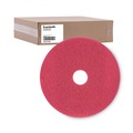 New Arrivals | Boardwalk BWK4019RED 19 in. dia. Buffing Floor Pads - Red (5/Carton) image number 1