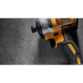 Dewalt DCF787C2 20V MAX Brushless Lithium-Ion 1/4 in. Cordless Impact Driver Kit with (2) 1.3 Ah Batteries image number 9