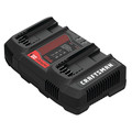Chargers | Craftsman CMCB124 20V Lithium-Ion Dual-Port Charger image number 7