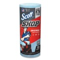 Scott 75130 10.4 in. x 11 in. Standard Shop Towels - Blue (55/Roll 30 Rolls/Carton) image number 1