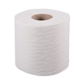 Toilet Paper | Boardwalk B6170 1-Ply Septic Safe Toilet Tissue - White (1000 Sheets, 96 Rolls/Carton) image number 1
