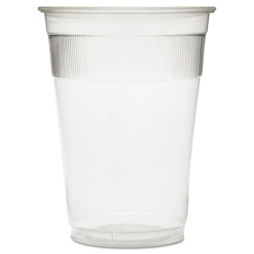 GEN 705473 9 oz. Individually Wrapped Plastic Cups - Clear (1000/Carton) image number 0