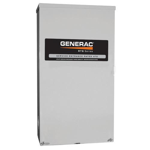Transfer Switches | Generac RTSN100K3 100 Amp 277/480 3-Phase RTS Transfer Switch for 22 - 60 kW Generators image number 0