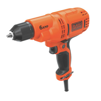 DRILL DRIVERS | Black & Decker DR340C 6 Amp 3/8 in. Corded Drill Driver with Bag