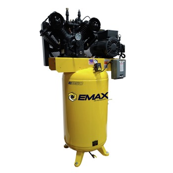 EMAX EI10V080V1 10 HP 80 Gallon Oil-Splash Stationary Air Compressor