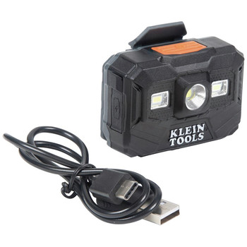 HEADLAMPS | Klein Tools 56062 300 Lumens Rechargeable Headlamp and Work Light