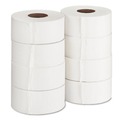 Cleaning & Janitorial Supplies | Georgia Pacific Professional 13728 1000 ft. 2-Ply Jumbo Jr. Bath Tissue Rolls - White (8 Rolls/Carton) image number 1