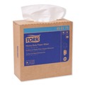 Tork 450175 Heavy Duty 9.25 in. x 16.25 in. Paper Wipes - White (10 Boxes/Carton, 90 Wipes/Box) image number 1