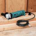 Drill Drivers | Makita DA3010F 4 Amp 0 - 2400 RPM Variable Speed 3/8 in. Corded Angle Drill with Light image number 4