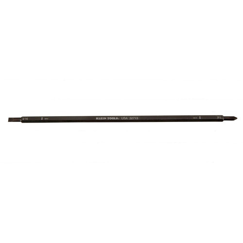 Screwdrivers | Klein Tools 32713 3/16 in. Slotted #1 Phillips Adjustable-Length Screwdriver Blade image number 0