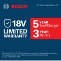 Bosch GBH18V-26DK25 Bulldog 18V EC Brushless Lithium-Ion 1 in. Cordless SDS-plus Rotary Hammer Kit with 2 Batteries (4 Ah) image number 11