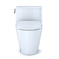 TOTO MS642234CUFG#01 Nexus 1G 1-Piece Elongated 1.0 GPF Universal Height Toilet with CEFIONTECT & SS234 SoftClose Seat, WASHLETplus Ready (Cotton White) image number 4