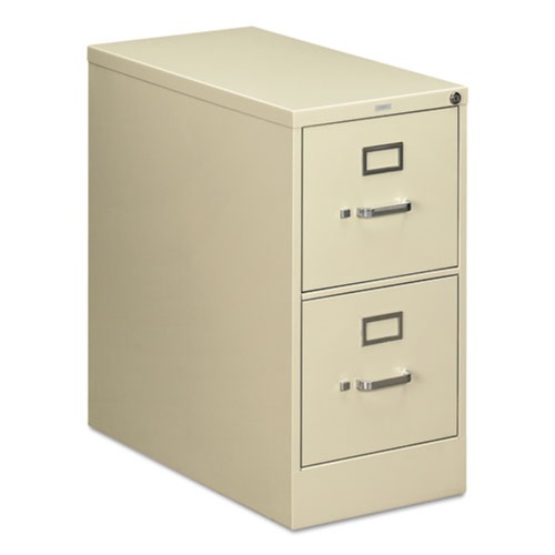 HON H212.P.L 210 Series 15 in. x 28.5 in. x 29 in. 2 Drawer Vertical File Cabinet - Putty image number 0