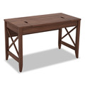 Alera WDE4824-T-WA 47.35 in. x 23.63 in. x 29.5 in.- 43.75 in. Sit-to-Stand Table Desk - Modern Walnut image number 3