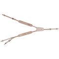 Safety Harnesses | Klein Tools 5413 Soft Leather Work Belt Suspenders - One Size, Light Brown image number 7