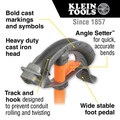 Wire & Conduit Tools | Klein Tools 51603 1/2 in. EMT with Angle Setter Iron Conduit Bender image number 1
