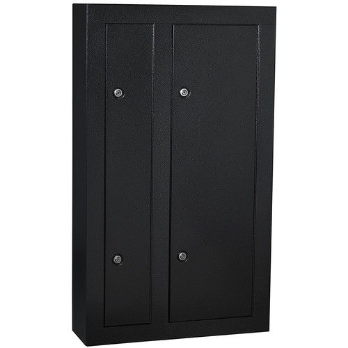 Homak HS30136028 8 Gun Double Door Steel Security Cabinet (Black) image number 0